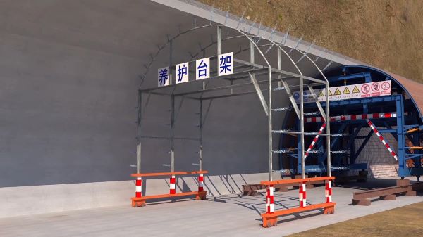 东风区隧道施工动画制作公司 - 隧道施工工艺和施工方法 - 隧道施工汇报动画视频 - bim 工程施工动画